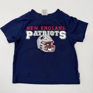 Gerber New England Patriots Baby Navy Blue T-Shirt